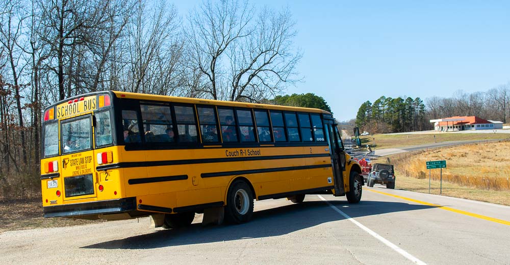 Couch High School basketball team heading to the district championship game.