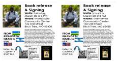 Book signing flyer