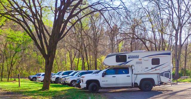 Camping traffic at Greer