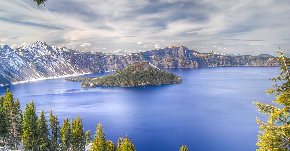 Crater Lake in Oregon