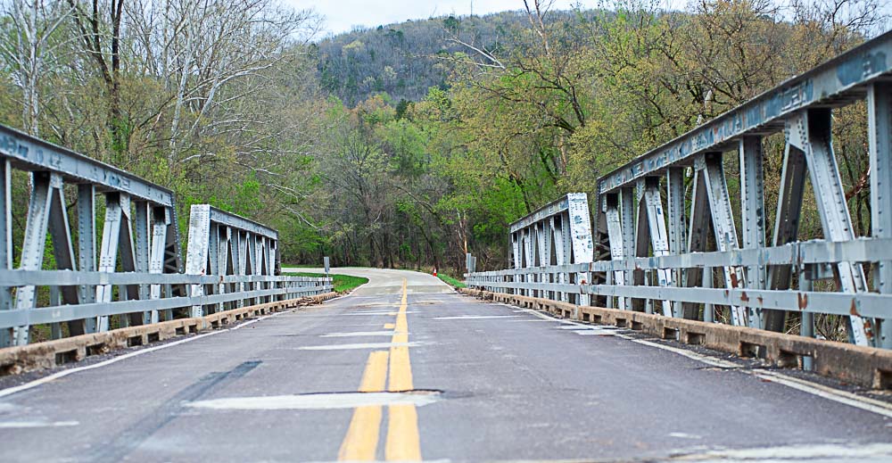 A bridge in the country.