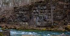A bluff overlooking one of Greer's springs.