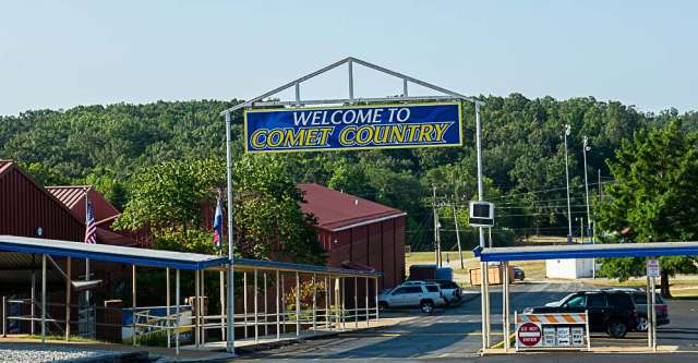 The sign when you come into the Alton Public School.