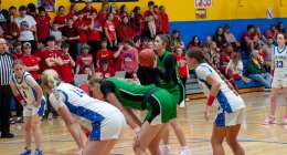 ALTON, MO – FEBRUARY 9: Thayer Bobcats Kadyn Hilles (15) gets ready to make the free throw during the high school basketball game between the Alton Comets and Thayer Bobcats on February 9, 2026 at the Alton High School Gym in Alton, Missouri. (Photo by Amanda Thomas/AltonMo.com)