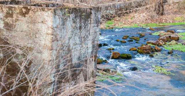 Thomasson Mill by the Narrows on the Eleven Point River