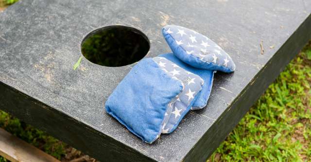 Cornhole bean bags
