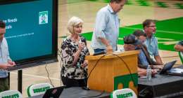 Thayer mayor, Donna Martin