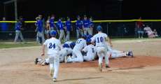 Alton Comets baseball victory