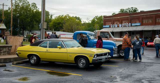 Despite misty rain, the Tom Clary Cruise-In had a good turnout.