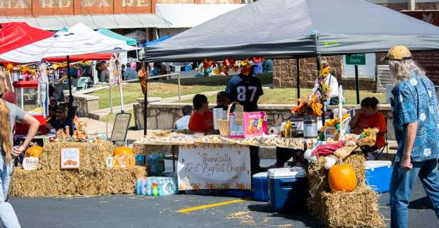Thomasville First Baptist Church won best decorated booth award.